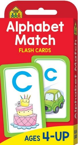 School Zone Alphabet Match Flash Cards