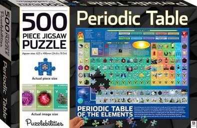 500 Piece Periodic Table