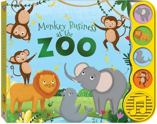 First Steps Monkey Business at the Zoo Sound Book