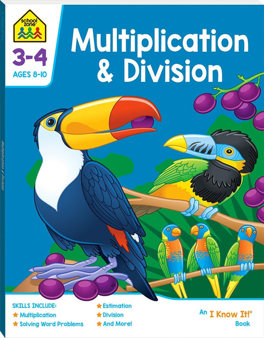 School Zone Multiplication and Division