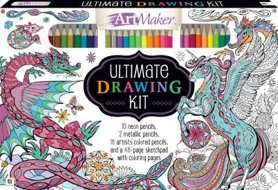 Ultimate Drawing Kit Mythical Creatures