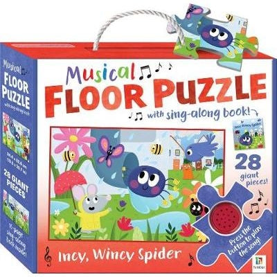 28 Piece Floor Puzzle: Incy Wincy Spider