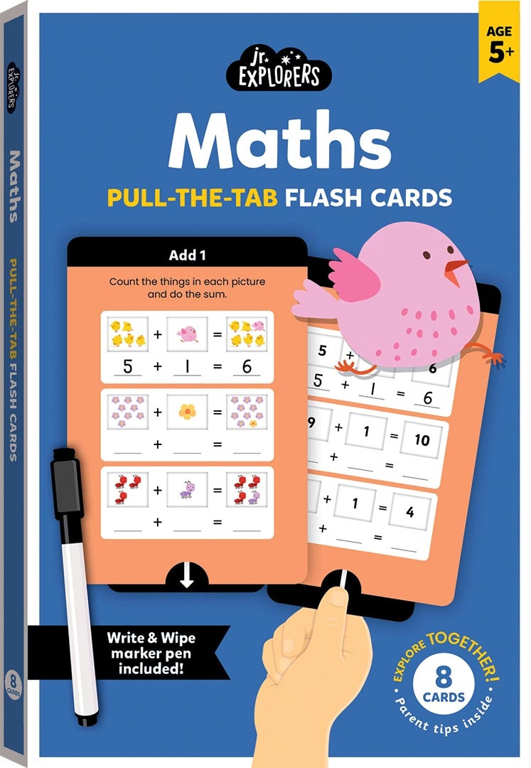 Maths Pull-the-Tab Flash Cards