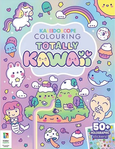 Kaleidoscope Colouring: Totally Kawaii