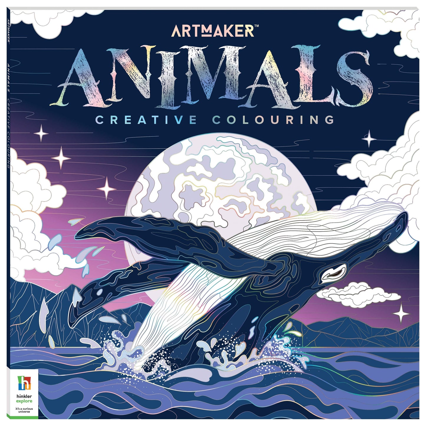 Art Maker Amazing Animals Colouring Book