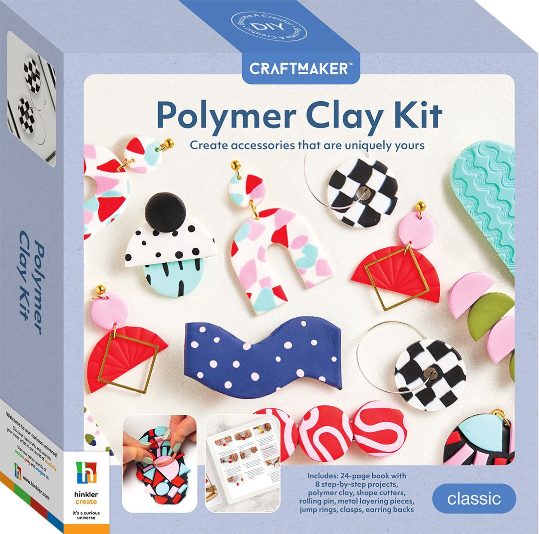 Craft Maker Polymer Clay Jewelry Kit