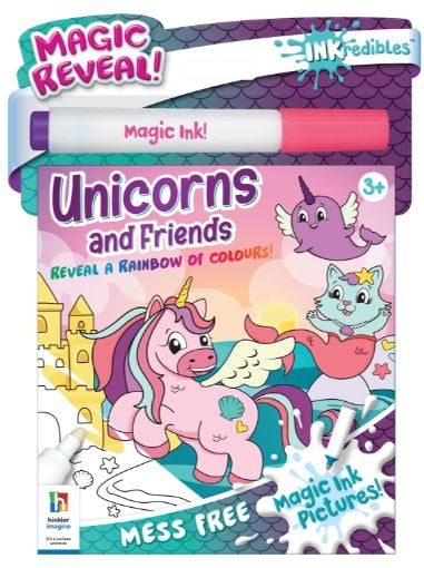 Inkredibles Magic Ink Pictures: Unicorns and Friends