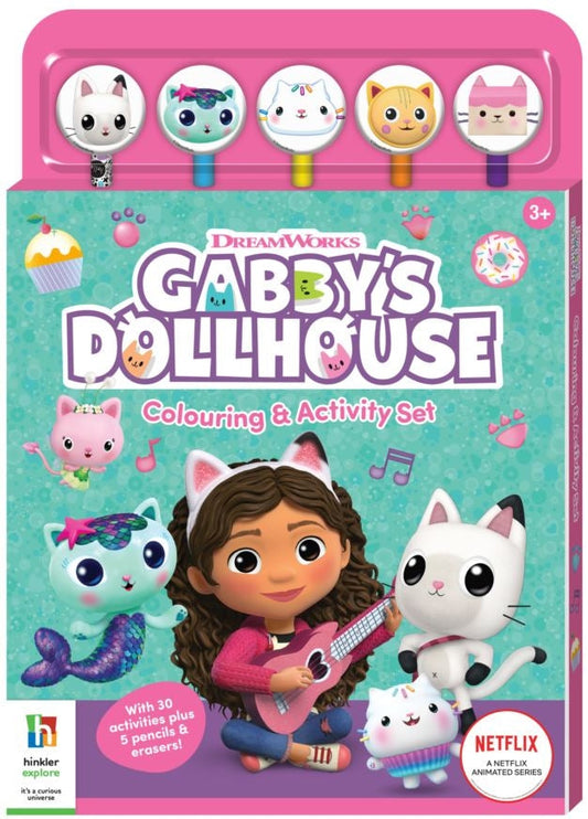 Gabby's Dollhouse Colouring & Activity Set