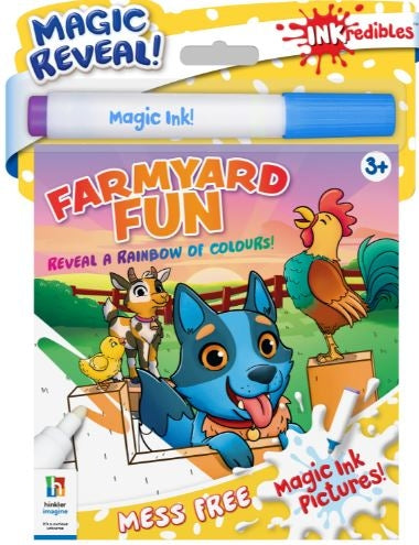 Inkredibles Magic Ink Pictures Farmyard Fun
