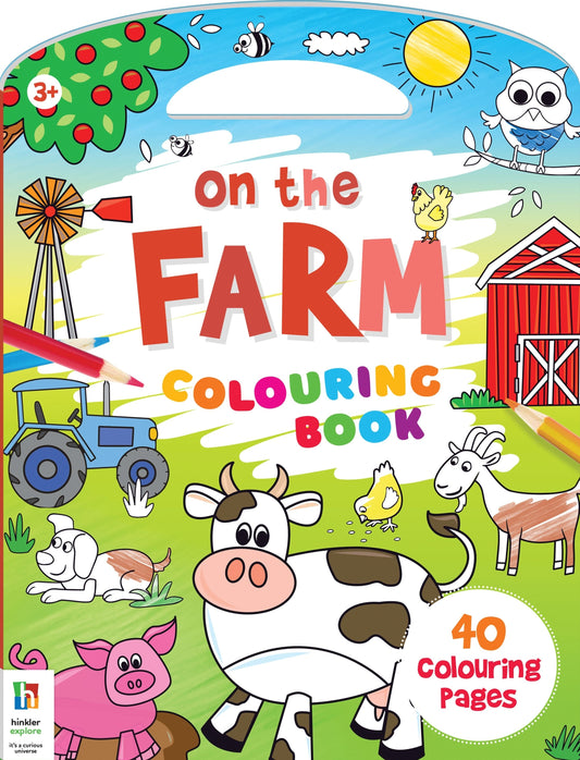 On the Farm Colouring Book