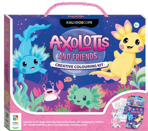Axolotls & Friends Creative Colouring Kit