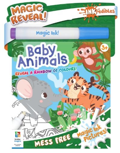 Inkredibles Baby Animals Magic Ink Pictures