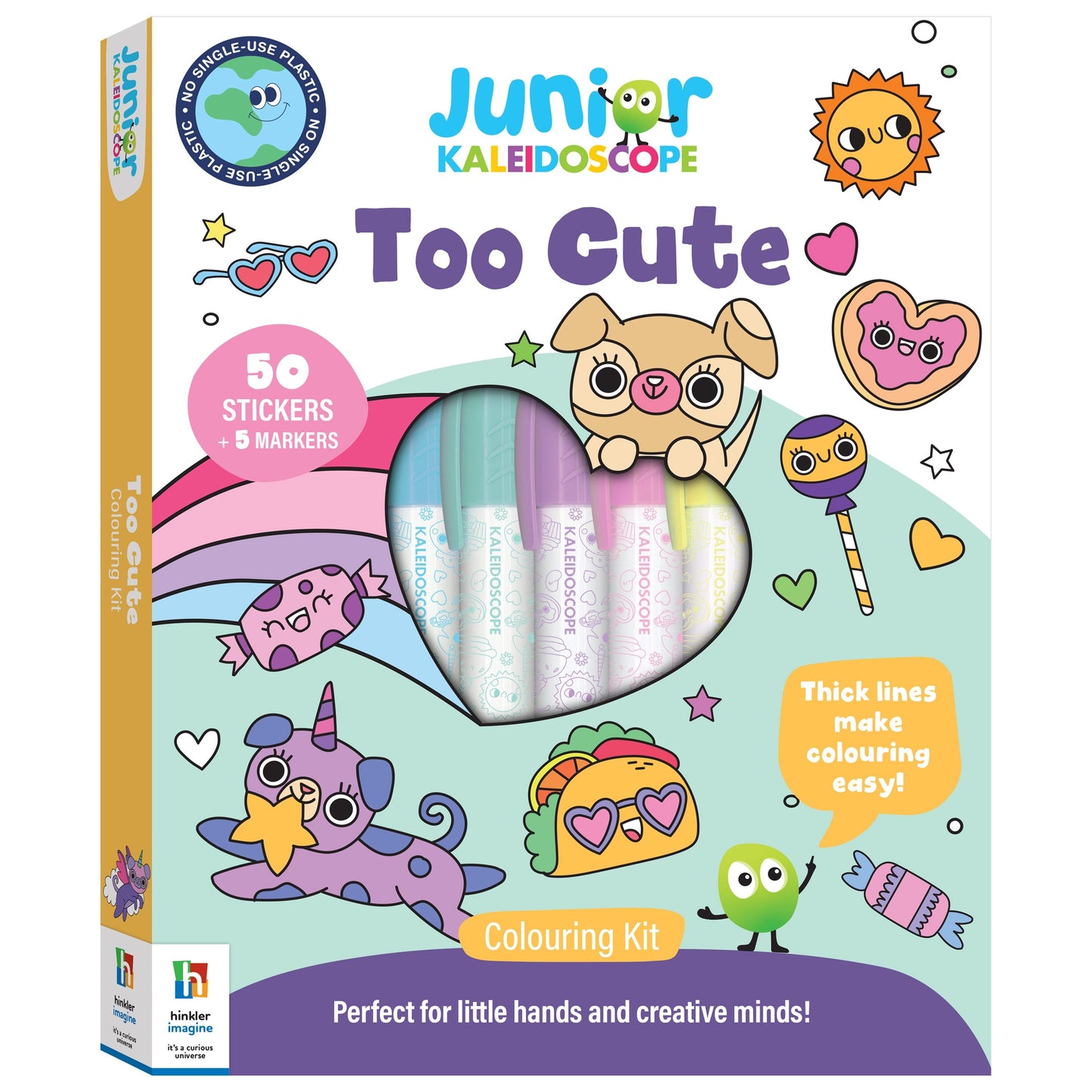 Kaleidoscope Colouring Kit Too Cute