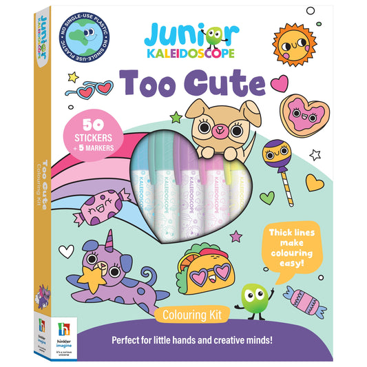Kaleidoscope Colouring Kit Too Cute