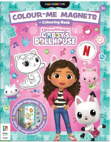 Colour Me Magnets Gabby's Dollhouse