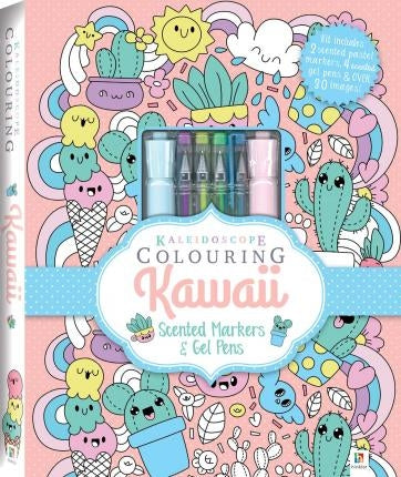 Kawaii Kit with Scented Markers and Gel pens