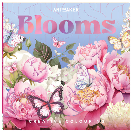 Art Maker Floral Blooms Colouring Book