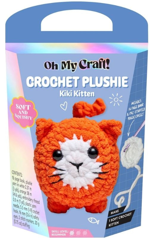 Crochet Plushie Kiki Kitten