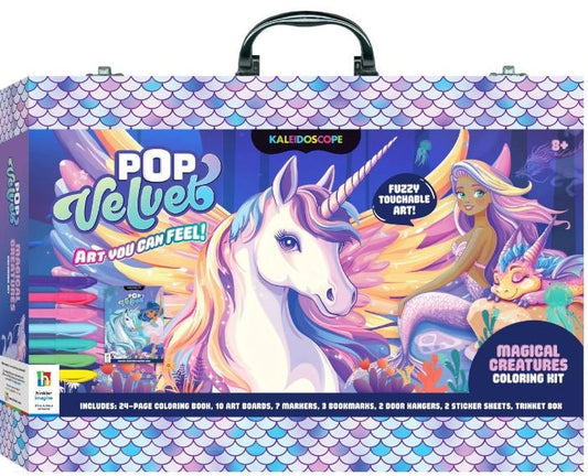 Kaleidoscope Pop Velvet Magical Creatures Carry Case