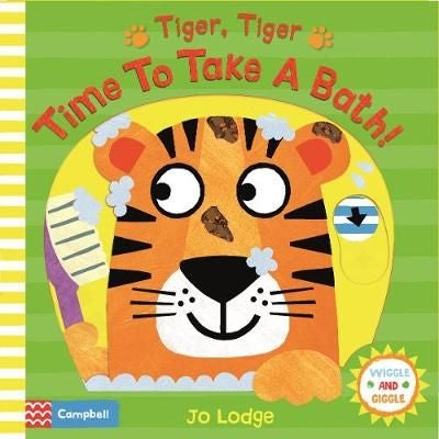 Tiger, Tiger, Time to Take a Bath!