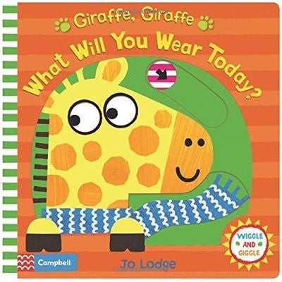 Giraffe, Giraffe What Will You Wear Today?