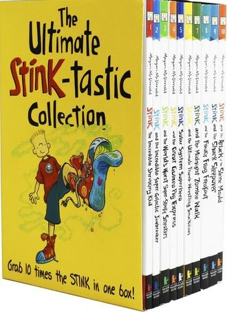 Ultimate Stink Tastic 10 Books Children Collection