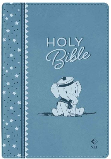 Baby NLT Blue Elephant Flexcover Faux Leather Baby for Boys