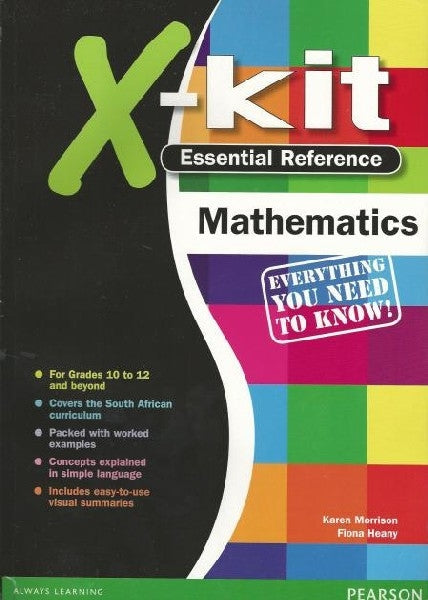 X-Kit Essential Reference Mathematics Grade 10 to 12