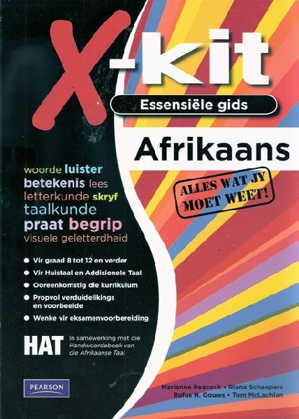 X-Kit Essensiële Gids Afrikaans Graad 8 tot 12