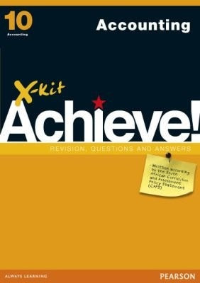 X-Kit Achieve Accounting Grade 10