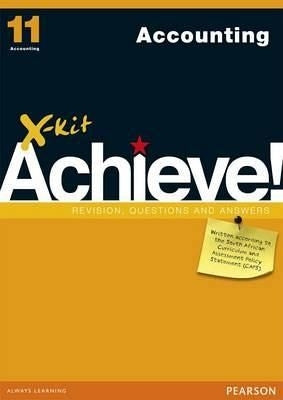 X-Kit Achieve Accounting Grade 11