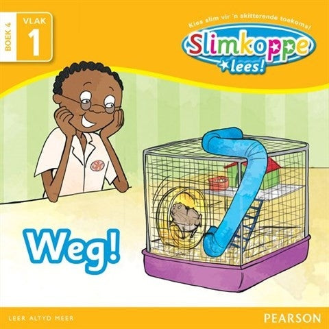 Slimkoppe Lees! Vlak 1 Boek 4: Weg!