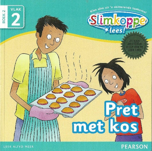 Slimkoppe Lees! Vlak 2 Boek 2: Pret met kos