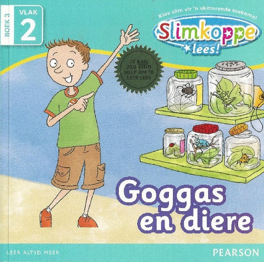 Slimkoppe Lees! Vlak 2 Boek 3: Goggas en diere