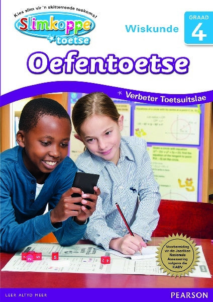 Slimkoppe Toetse Wiskunde Oefentoetse Graad 4