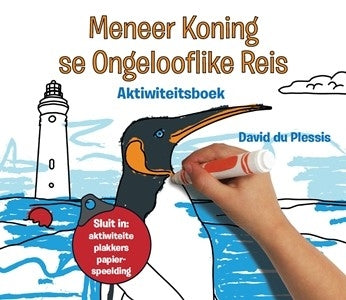 Meneer Koning se Ongelooflike Reis Aktiwiteitsboek (Plakkers ingesluit)