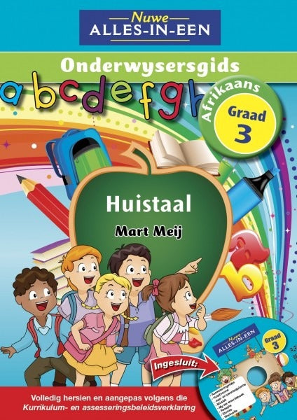 Nuwe Alles-in-Een Afrikaans HT Graad 3 Onderwysersgids + CD