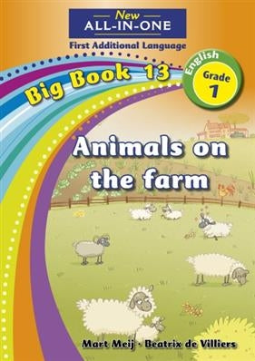 New All-in-One English Grade 1 FAL Big Book 13: Animals On The Farm
