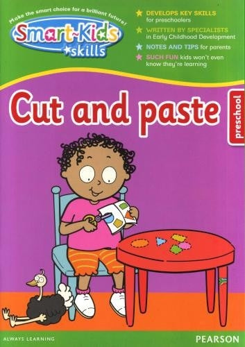 Smart Kids Skills Preschool: Cut and Paste