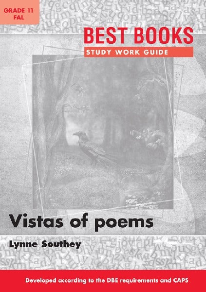 Best Books Study Work Guide Vistas of Poems Grade 11 FAL