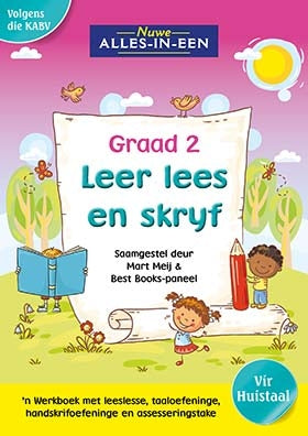 Nuwe Alles-In-Een Leer lees en skryf vir Graad 2