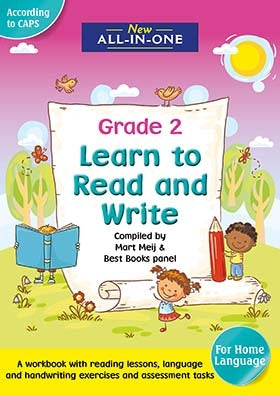 New All-In-One Learn to Read and Write for Grade 2