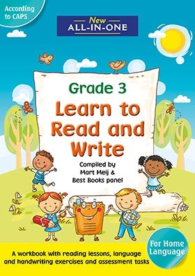 New All-In-One Learn to Read and Write for Grade 3