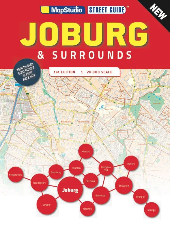 Johannesburg & Surroundings Street Guide