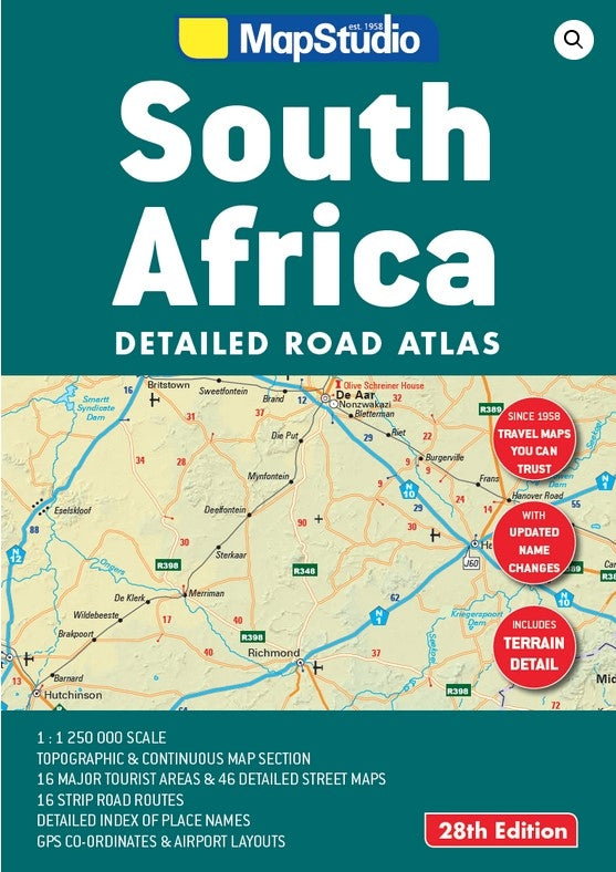 Road Atlas: South Africa 28th Edition