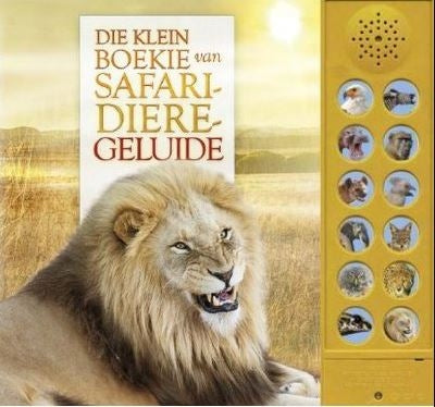 Die Klein Boekie van Safari-dieregeluide