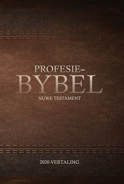 Profesie-Bybel Nuwe testament Bruin Hardeband