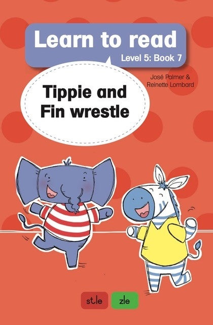 Learn to read Level 5 Book 07: Tippie and Fin wrestle