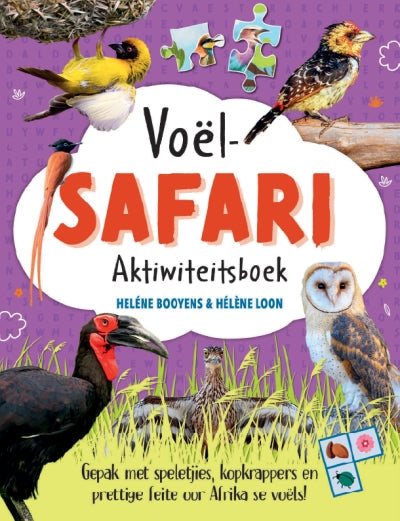 Voël-safari Aktiwiteitsboek
