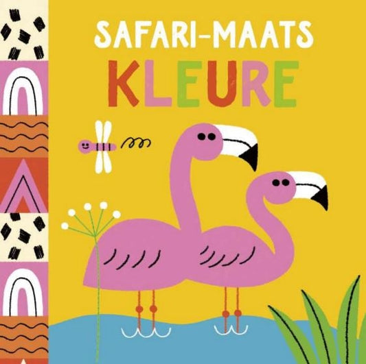 3 x 9 Stuk Legkaart en leer: Safari-Maats Kleure